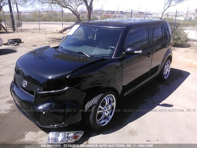 JTLZE4FE3A1099092 - 2010 TOYOTA SCION XB შავი ფოტო 2