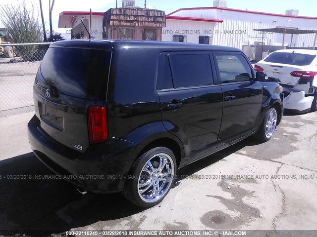 JTLZE4FE3A1099092 - 2010 TOYOTA SCION XB შავი ფოტო 4
