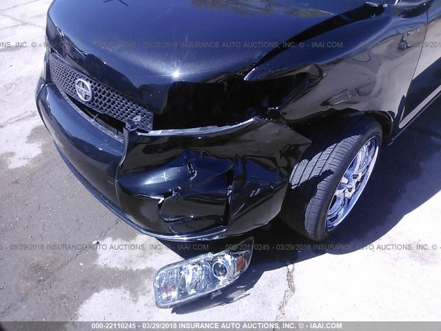 JTLZE4FE3A1099092 - 2010 TOYOTA SCION XB შავი ფოტო 6