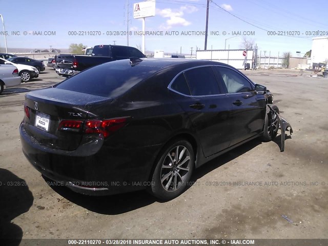 19UUB2F52FA019003 - 2015 ACURA TLX TECH BROWN photo 4