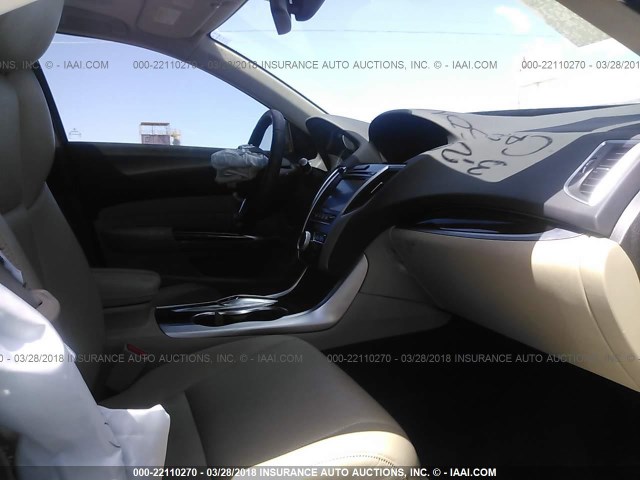 19UUB2F52FA019003 - 2015 ACURA TLX TECH BROWN photo 5
