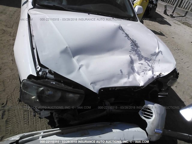 KMHDN45D83U476995 - 2003 HYUNDAI ELANTRA GLS/GT WHITE photo 6