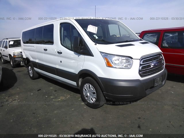 1FBZX2ZM7FKA83156 - 2015 FORD TRANSIT T-350 WHITE photo 1