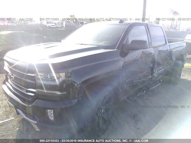 3GCUKSEC5JG140617 - 2018 CHEVROLET SILVERADO K1500 LTZ BLACK photo 2