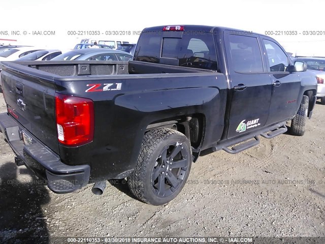 3GCUKSEC5JG140617 - 2018 CHEVROLET SILVERADO K1500 LTZ BLACK photo 4