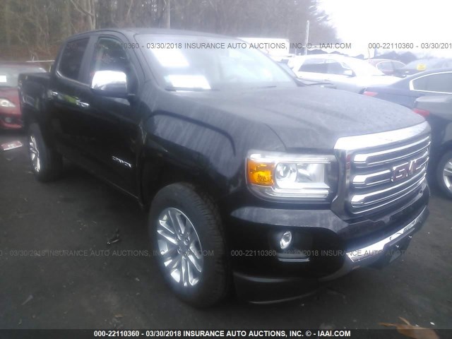 1GTG6DEN9H1249931 - 2017 GMC CANYON SLT BLACK photo 1