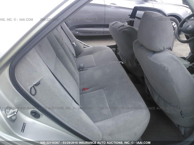 4T1BE32K64U930716 - 2004 TOYOTA CAMRY LE/XLE/SE SILVER photo 8