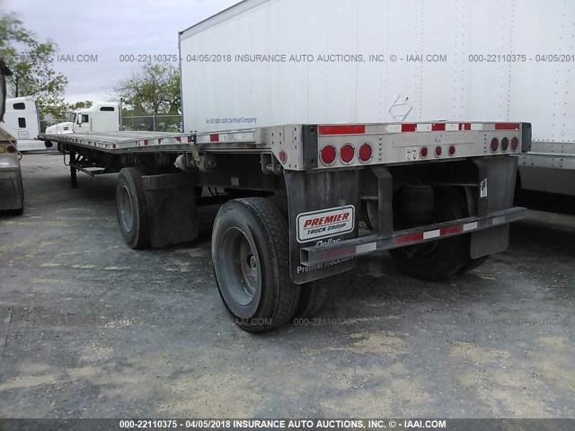 1GRDM96285M702754 - 2005 GREAT DANE TRAILERS FLATBED  SILVER photo 3