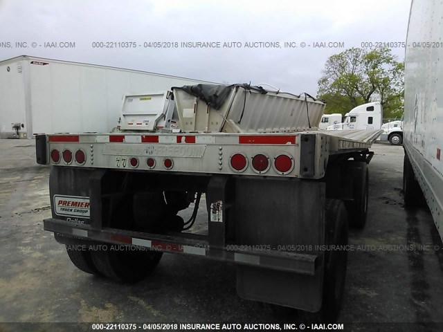 1GRDM96285M702754 - 2005 GREAT DANE TRAILERS FLATBED  SILVER photo 4