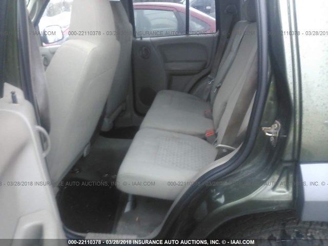 1J4GL48K26W263903 - 2006 JEEP LIBERTY SPORT 绿色 照片 8