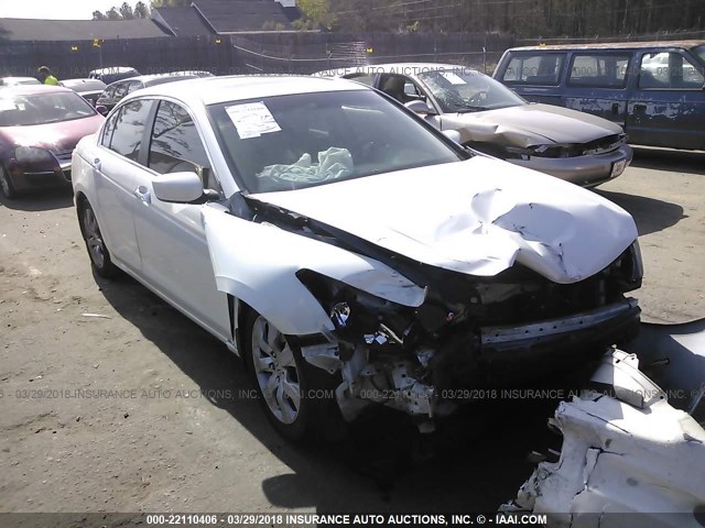 1HGCP36818A039811 - 2008 HONDA ACCORD EXL WHITE photo 1