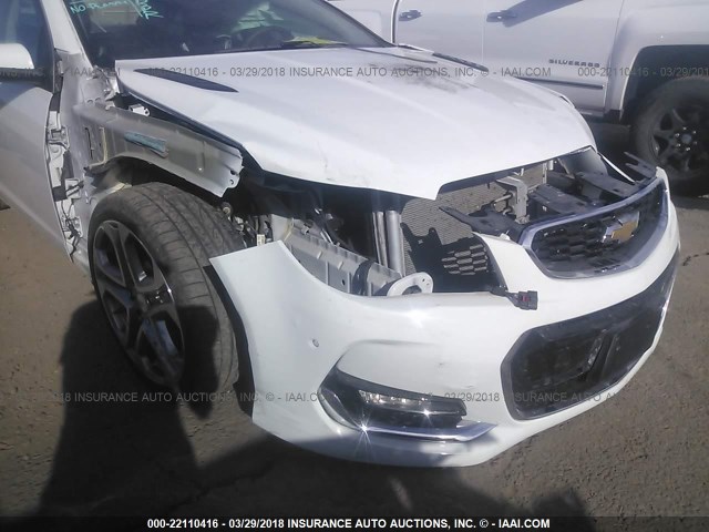 6G3F15RW7GL203300 - 2016 CHEVROLET SS WHITE photo 6