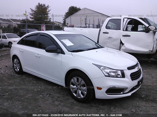 1G1PC5SG3G7182042 - 2016 CHEVROLET CRUZE LIMITED LS WHITE photo 1