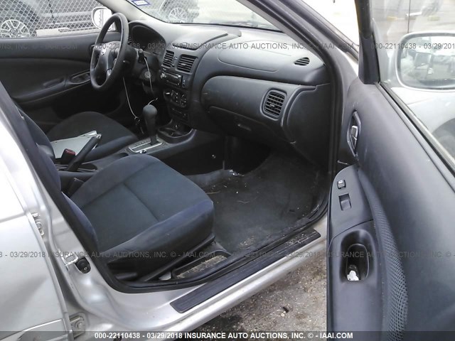 3N1CB51D85L580424 - 2005 NISSAN SENTRA 1.8/1.8S SILVER photo 5