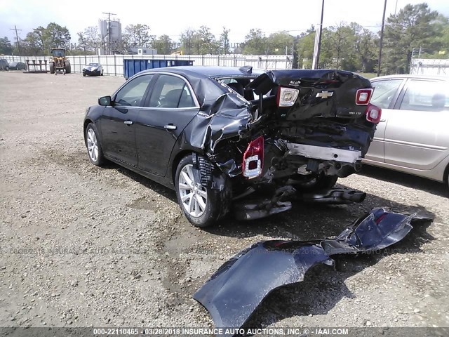 1G11F5SL2FF205244 - 2015 CHEVROLET MALIBU LTZ 黑色 照片 3