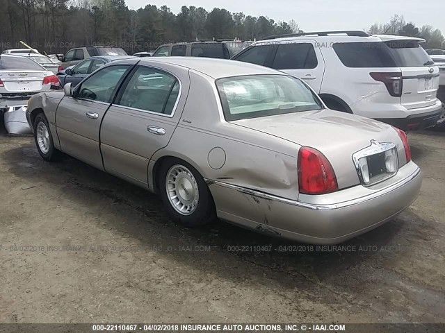 1LNHM81W8XY645771 - 1999 LINCOLN TOWN CAR EXECUTIVE Оловянный фото 3