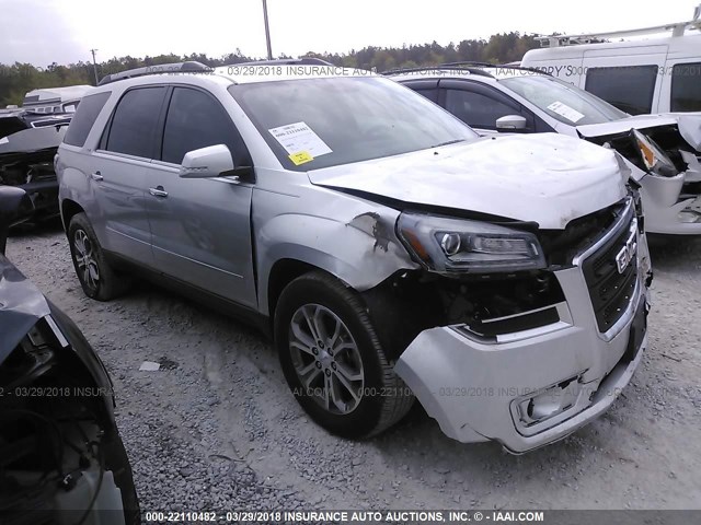 1GKKRSKD9GJ235385 - 2016 GMC ACADIA SLT-2 SILVER photo 1