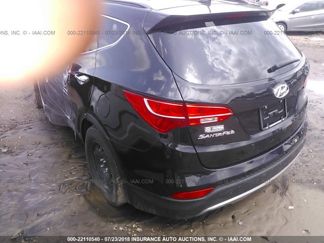 5XYZT3LBXFG251723 - 2015 HYUNDAI SANTA FE SPORT  BLACK photo 3