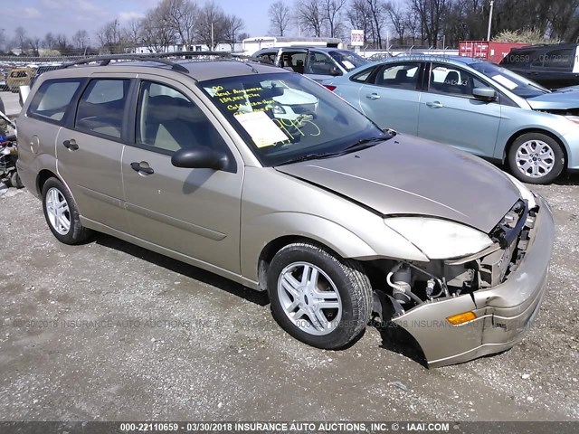 1FAFP36P0YW125686 - 2000 FORD FOCUS SE/SE COMFORT GOLD photo 1