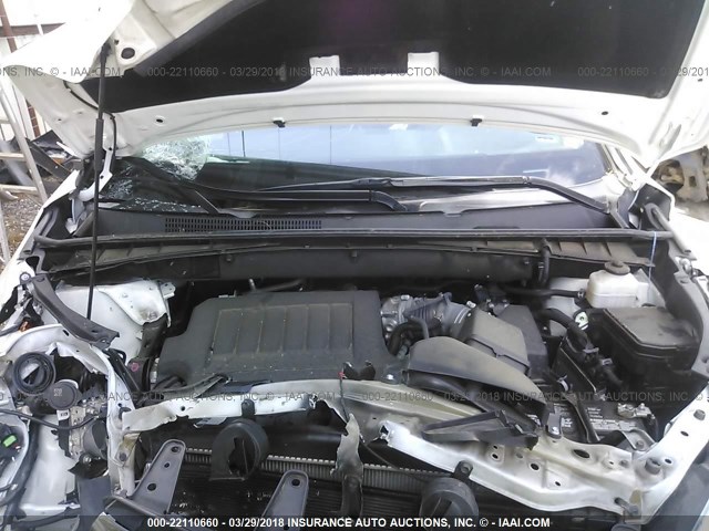 5TDKKRFH8GS150661 - 2016 TOYOTA HIGHLANDER XLE თეთრი ფოტო 10