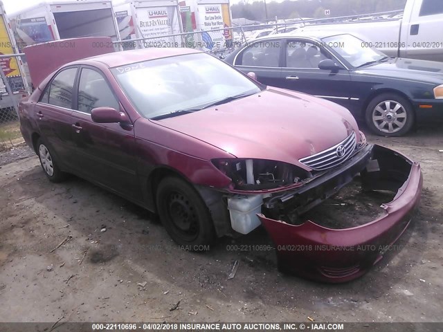 4T1BE32K85U051803 - 2005 TOYOTA CAMRY LE/XLE/SE 栗色 照片 1
