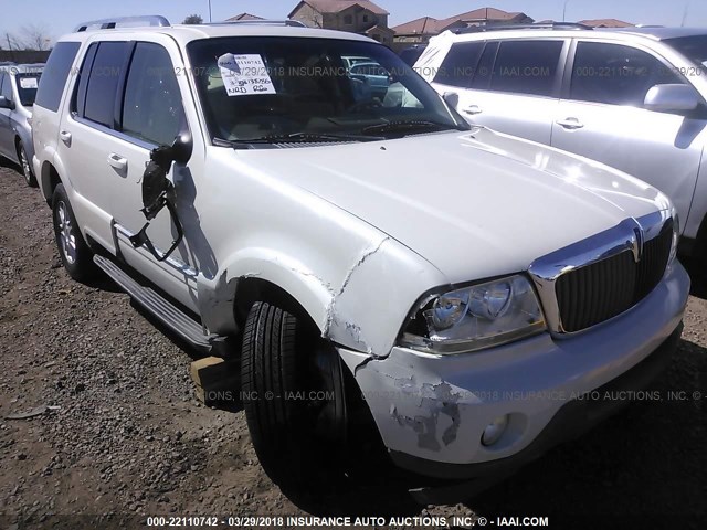 5LMEU68HX4ZJ07591 - 2004 LINCOLN AVIATOR WHITE photo 6