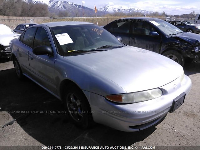 1G3NL52F93C310100 - 2003 OLDSMOBILE ALERO GL SILVER photo 1