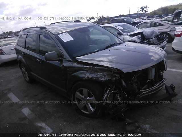 3C4PDDBG5CT397488 - 2012 DODGE JOURNEY SXT GRAY photo 1