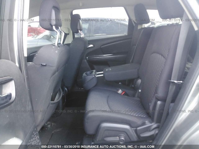 3C4PDDBG5CT397488 - 2012 DODGE JOURNEY SXT GRAY photo 8