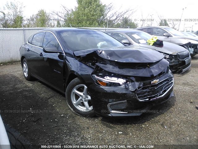 1G1ZB5ST2HF269477 - 2017 CHEVROLET MALIBU LS 黑色 照片 1
