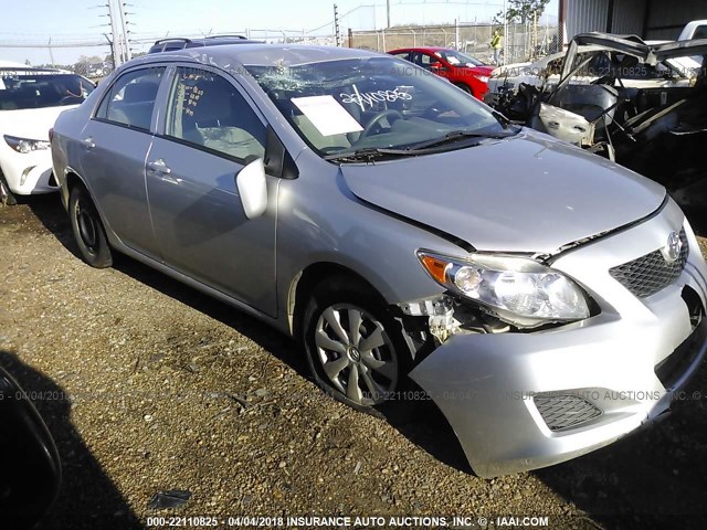 2T1BU40E69C189983 - 2009 TOYOTA COROLLA S/LE/XLE GRAY photo 1