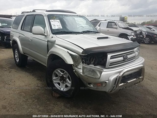 JT3GN86R1Y0143706 - 2000 TOYOTA 4RUNNER SR5 SILVER photo 1