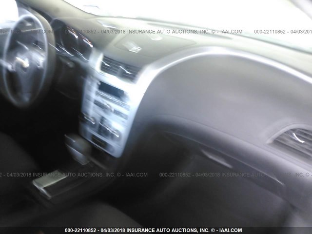 1G1ZC5EB4AF261984 - 2010 CHEVROLET MALIBU 1LT BLACK photo 5