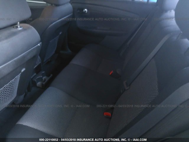 1G1ZC5EB4AF261984 - 2010 CHEVROLET MALIBU 1LT BLACK photo 8