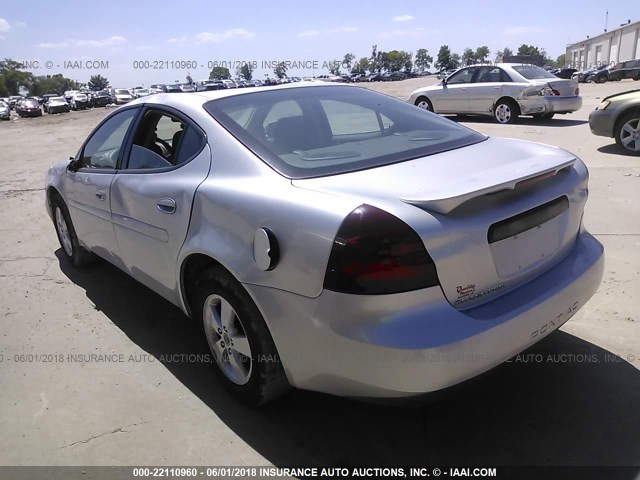2G2WP522251129388 - 2005 PONTIAC GRAND PRIX Gümüş foto 3