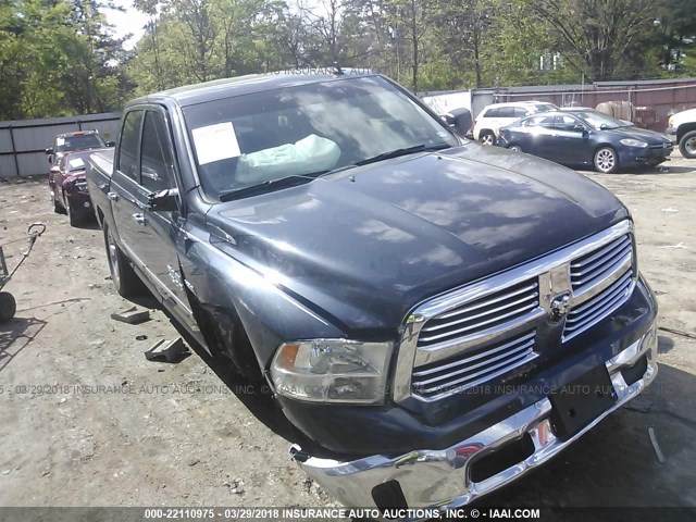 3C6RR6LT0GG295796 - 2016 RAM 1500 SLT Navy photo 1