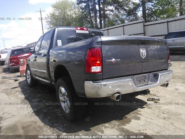 3C6RR6LT0GG295796 - 2016 RAM 1500 SLT Navy photo 3