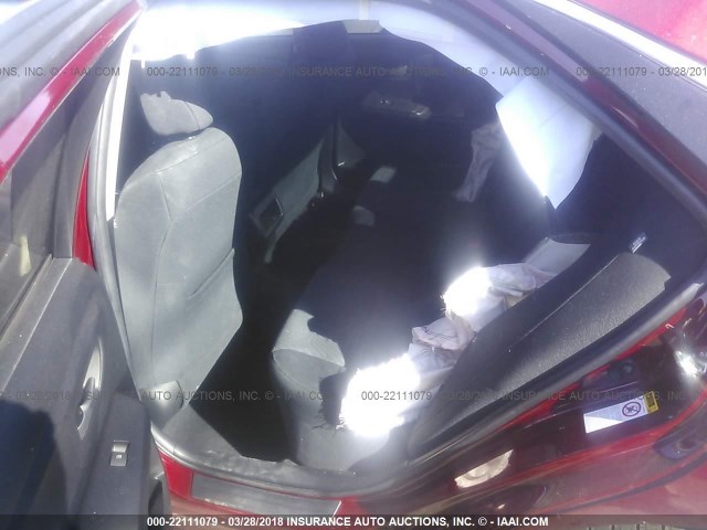 4T1BF1FK2GU585118 - 2016 TOYOTA CAMRY LE/XLE/SE/XSE წითელი ფოტო 8