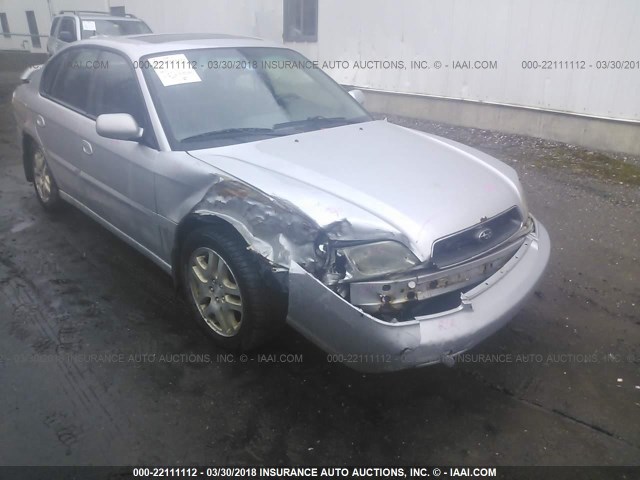 4S3BE635237218148 - 2003 SUBARU LEGACY L/L SPECIAL SILVER photo 6