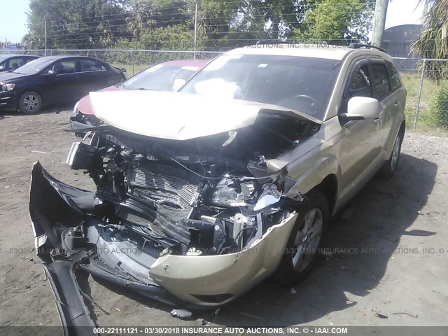 3D4PG1FG1BT528305 - 2011 DODGE JOURNEY MAINSTREET GOLD photo 2