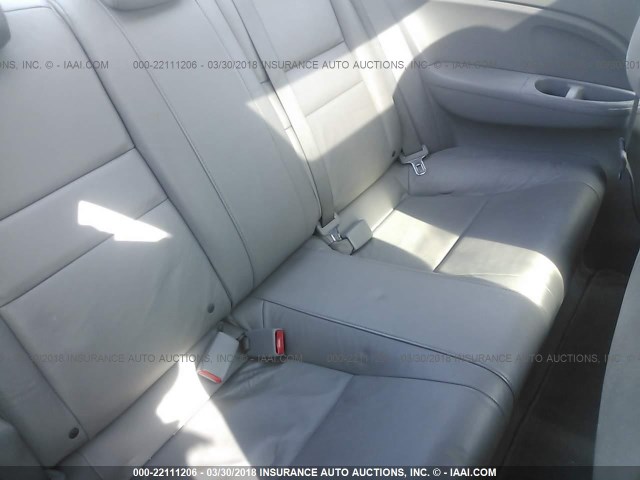 2HGFG12979H519967 - 2009 HONDA CIVIC EXL Ağ foto 8