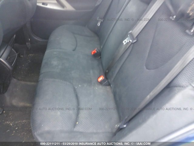 4T1BF3EK5BU583563 - 2011 TOYOTA CAMRY SE/LE/XLE BLUE photo 8