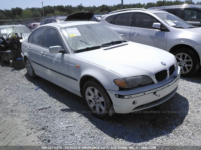 WBAET37404NJ84479 - 2004 BMW 325 I WHITE photo 1