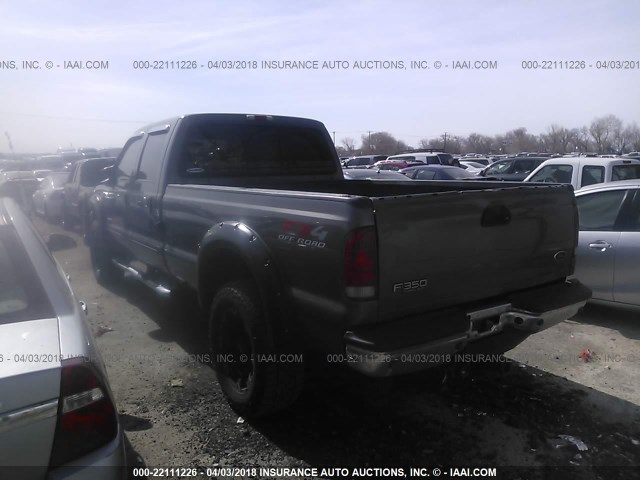 1FTSW31P23ED45901 - 2003 FORD F350 SRW SUPER DUTY GRAY photo 3