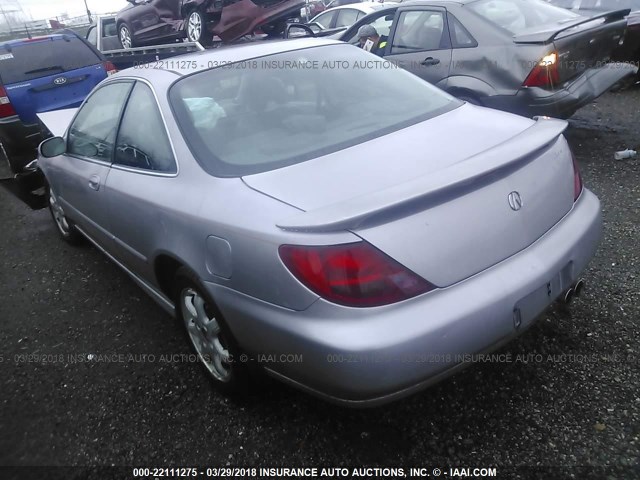 19UYA2250WL005177 - 1998 ACURA 3.0CL GRAY photo 3