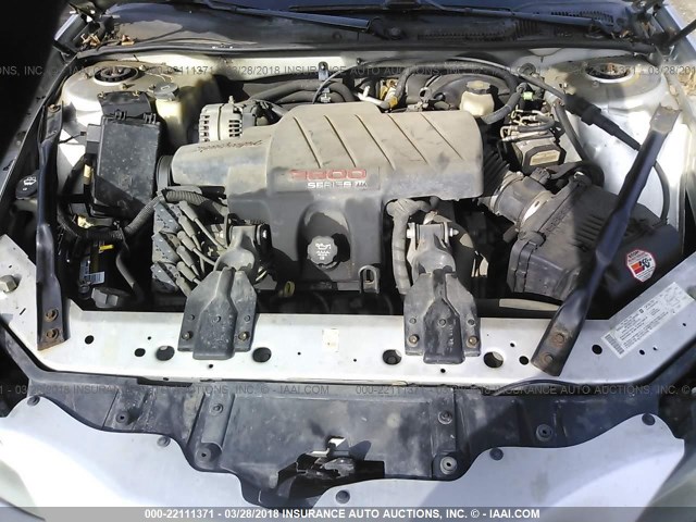 2G2WR524541137480 - 2004 PONTIAC GRAND PRIX GTP Gümüş foto 10