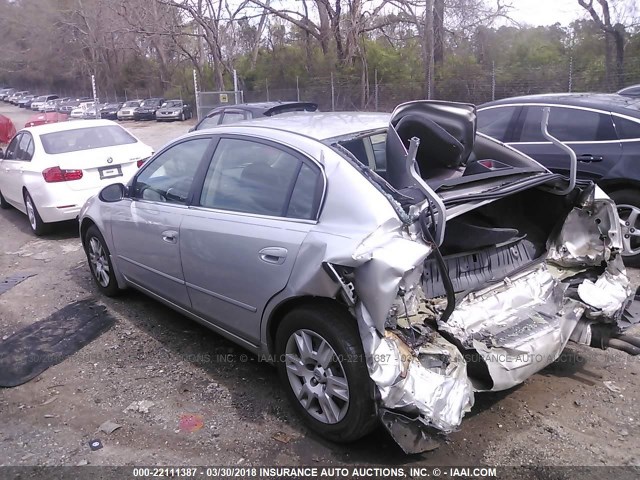 1N4AL11D06N405490 - 2006 NISSAN ALTIMA S/SL SILVER photo 3