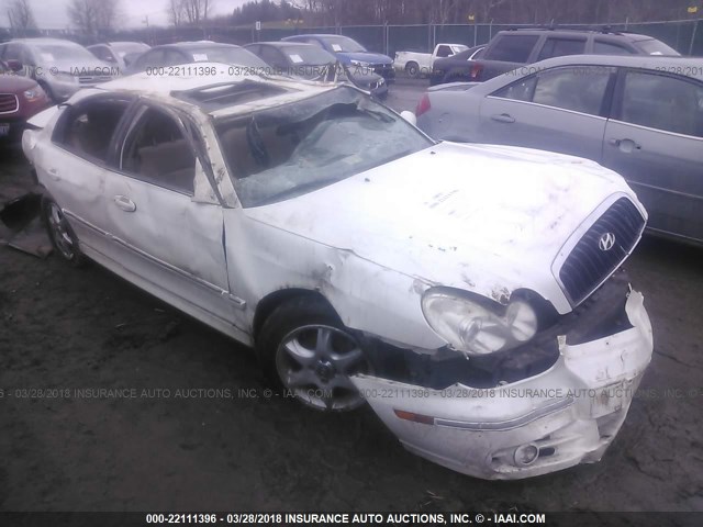 KMHWF35H15A145327 - 2005 HYUNDAI SONATA GLS/LX WHITE photo 1