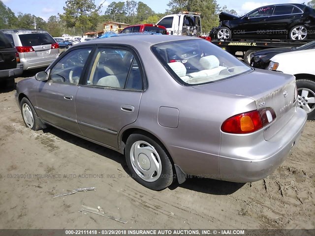 2T1BR18E3WC081546 - 1998 TOYOTA COROLLA VE/CE/LE 米色 照片 3