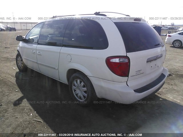 2A4GP54L56R808672 - 2006 CHRYSLER TOWN & COUNTRY TOURING WHITE photo 3